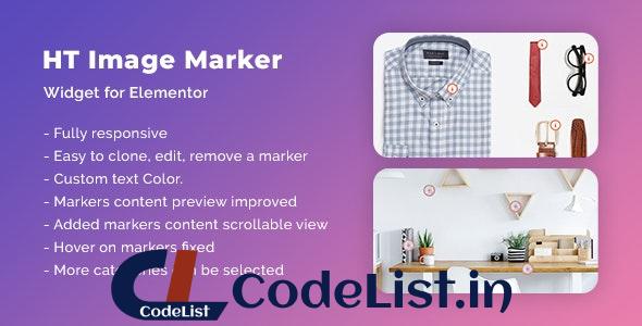 HT Image Marker for Elementor v1.0.3 – WP Plugin