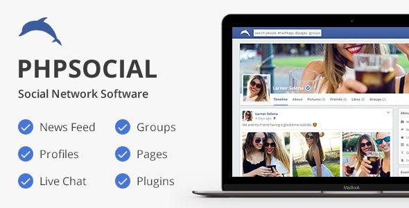 phpSocial v6.0.0 – Social Network Platform – nulled