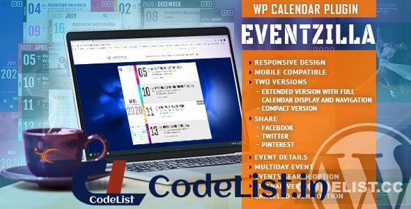 EventZilla v1.3.2 – Event Calendar WordPress Plugin