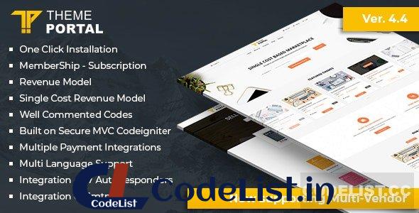 Theme Portal Marketplace v4.5 – nulled