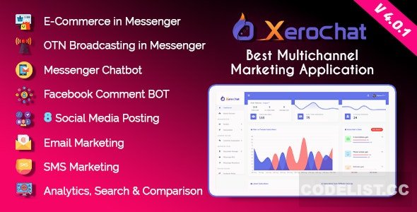 XeroChat v4.0.1 – Best Multichannel Marketing Application (SaaS Platform) – nulled