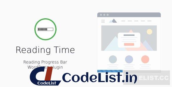 Reading Time v2.0.3 – Reading Progress Bar for WordPress