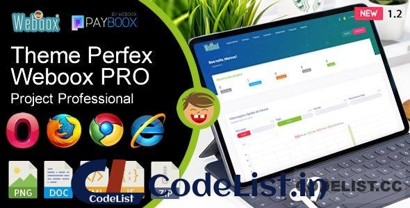 Weboox PRO v1.2 – Theme for Perfex CRM