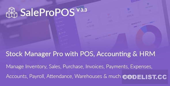 SalePro v3.3 – Inventory Management System with POS, HRM, Accounting – nulled