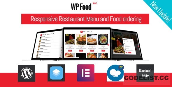 WP Food v2.4 – Restaurant Menu & Food ordering