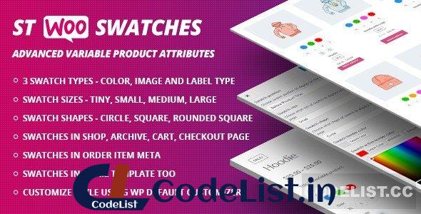 WooCommerce Swatches v1.1.1 ( Color, Image and Label Swatch )