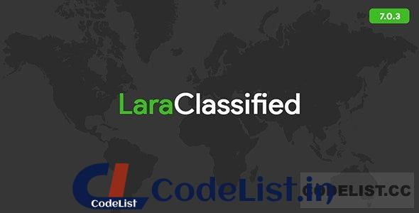 LaraClassified v7.0.3 – Classified Ads Web Application – nulled