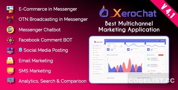 XeroChat v4.1 – Best Multichannel Marketing Application (SaaS Platform) – nulled