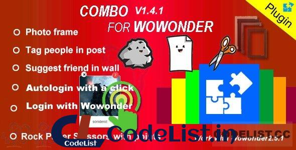 Plugin Combo For Wowonder – 05.05.2020