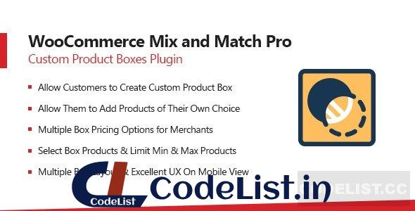 WooCommerce Mix & Match v1.3.7 – Custom Product Boxes Bundles