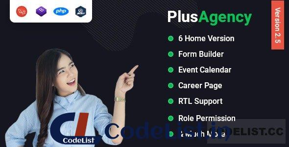 PlusAgency v2.5 – Multipurpose Website CMS & Business Agency Management System – nulled