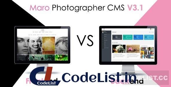 Maro Phpotographer CMS v3.2