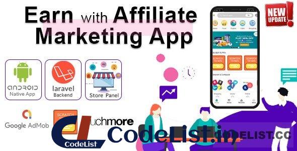 Affiliate Marketing app with PHP Backend v1.3