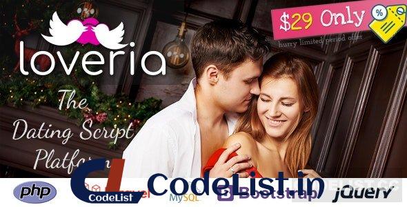 Loveria v1.2.15 – The Ultimate & Awesome Laravel PHP Dating Platform