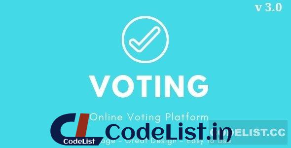 Voting v3.0 – Online Voting Platform