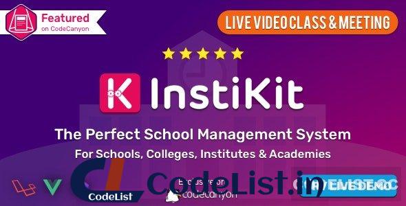 InstiKit School v2.8.0 – School Management System & School ERP – nulled