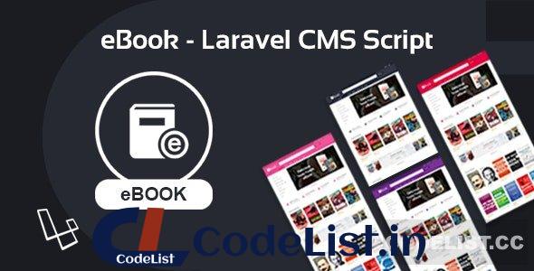 eBook v2.1.0 – Laravel CMS Script