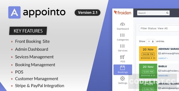 Appointo v2.2.5 – Booking Management System