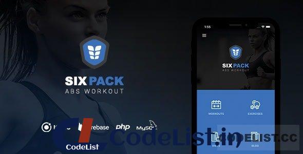 SixPack v2.0 – Complete Ionic 5 Fitness App + Backend