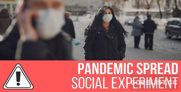 Pandemic Spread Simulation v1.0.0 – Social Experiment