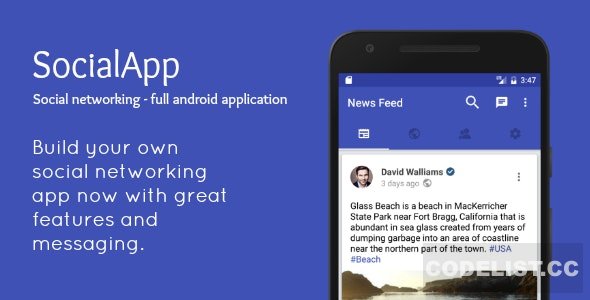 SocialApp v2.0 – Full Android Application