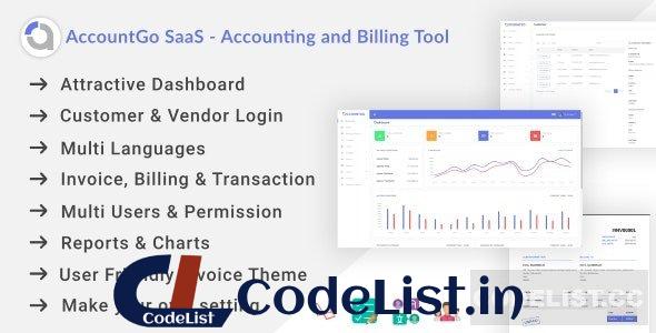 AccountGo SaaS v1.0 – Accounting and Billing Tool