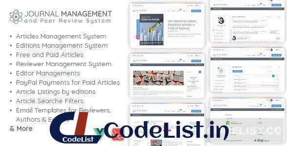 Journal Management and Peer Review System v1.1
