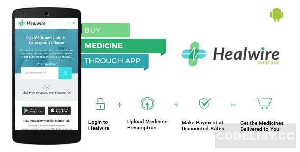 Healwire Android v1.1.2 – Online Medical Store