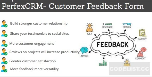 Perfex CRM – Customer Feedback Module v1.0