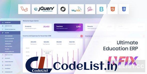 InfixEdu v8.2.2 – School Management System Software – nulled