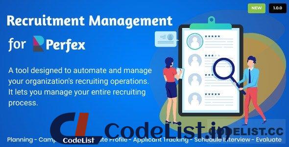 Recruitment Management for Perfex CRM v1.0