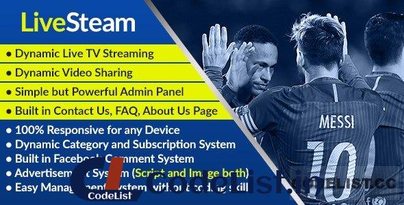 LiveStream v1.0 – Online Video and Live Streaming Management System