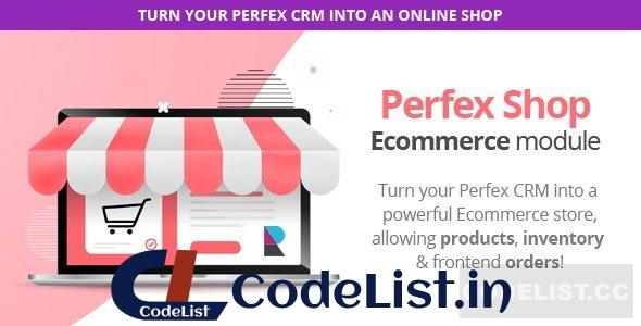 E-shop Module for Perfex CRM with POS support v1.2.2 – Sell Products and Services