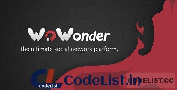 WoWonder v3.1 – The Ultimate PHP Social Network Platform – nulled