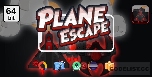 Planes Escape 64 bit – Android IOS With Admob