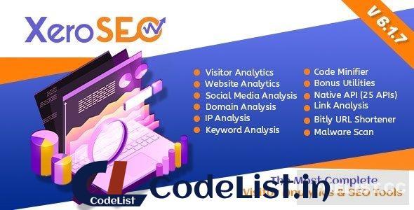 XeroSEO v6.1.7 – The Most Complete Visitor Analytics & SEO Tools