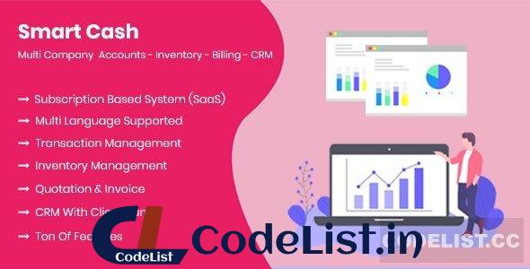 Smart Cash v3.1 – Multi Company Accounts Billing & Inventory (SaaS)