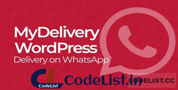 MyDelivery WordPress v2.2.13 – Delivery on WhatsApp