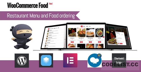 WooCommerce Food v3.3.1 – Restaurant Menu & Food ordering