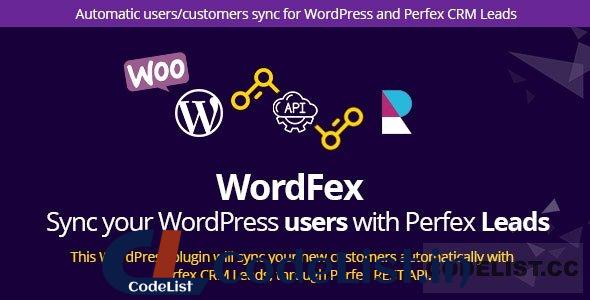 WordFex v1.1 – Syncronize WordPress with Perfex