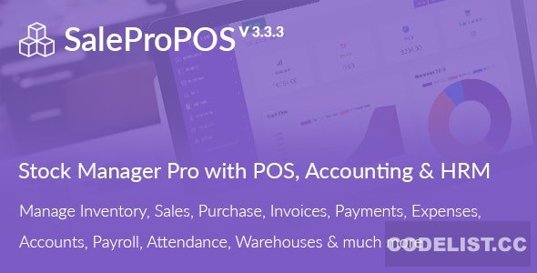 SalePro v3.3.3 – Inventory Management System with POS, HRM, Accounting – nulled