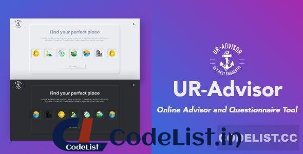 UR-Advisor v1.0 – Online Advisor and Questionnaire Tool