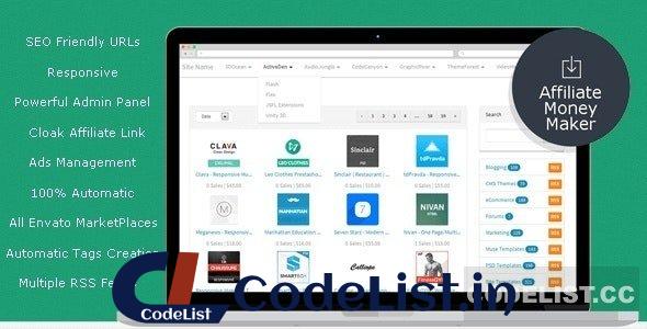 Envato Affiliate Money Maker v1.4.4