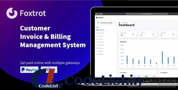 Foxtrot v1.0.0 – Customer, Invoice and Expense Management System