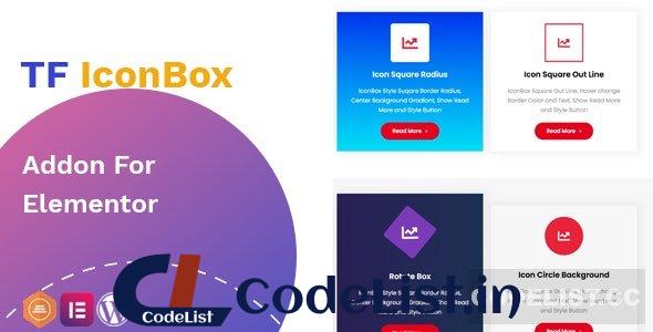 TF IconBox Addon for elementor v1.0.2