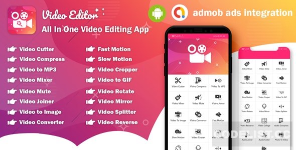 Android Video Editor v1.0 – All In One Video Editor App