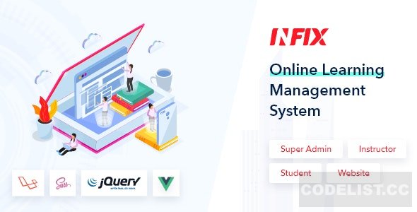 InfixLMS v1.0 – Open Source Learning Management System VueJs – nulled