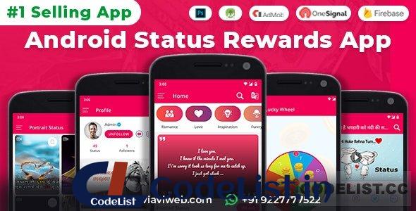 Android Status App With Reward Point v13.0