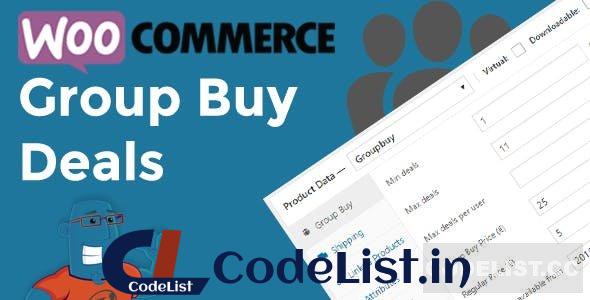 WooCommerce Group Buy and Deals v1.1.26 – Groupon Clone for Woocommerce