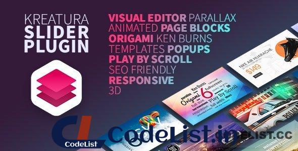 Kreatura v7.11.2 – Slider Plugin for WordPress